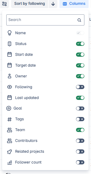 Columns Menu.png